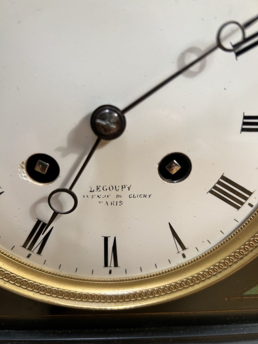 Orologi da terra & Orologi da parete: Pendule ancienne Legoupy Paris – Usato da Corcelles NE venduto da Avossouhaits 1