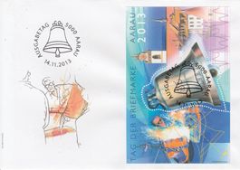 1488 mit FD-Vollstempel 5000 Aarau 14.11.13. C6-Kleinformat