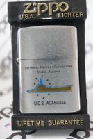 ZIPPO Feuerzeug - VINTAGE 1968 - U.S.S. ALABAMA, BATTLESHIP
