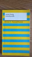 Buch Schachnovelle Stefan Zweig Reclam XL