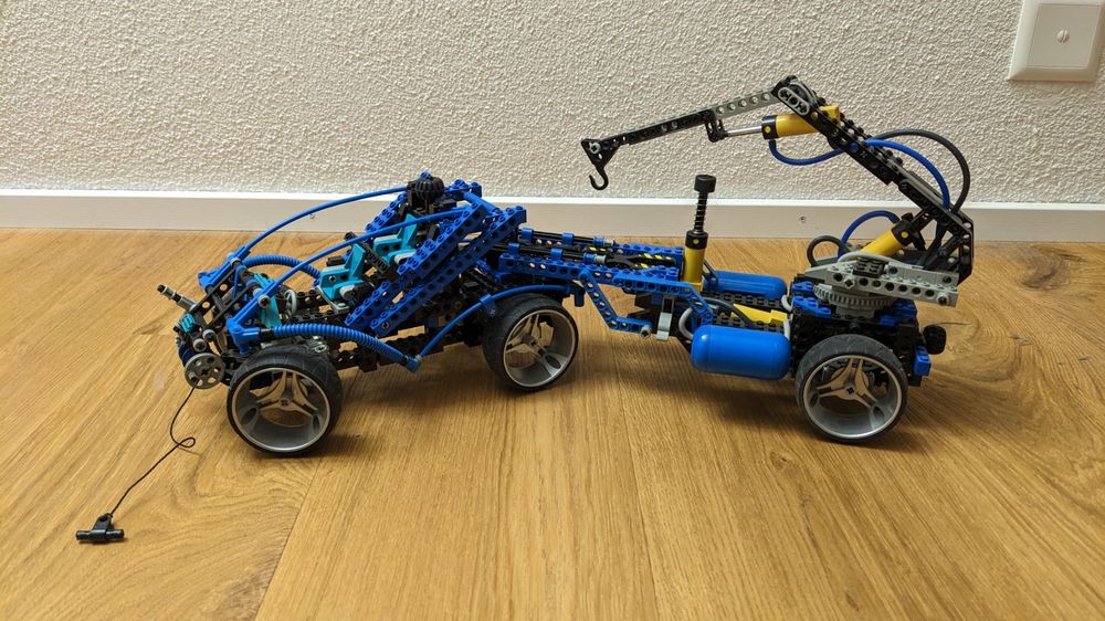 indre overraskelse Trække på Lego Technic 8462 (+ 8735 Motor) mit Anleitung und OVP | Kaufen auf Ricardo