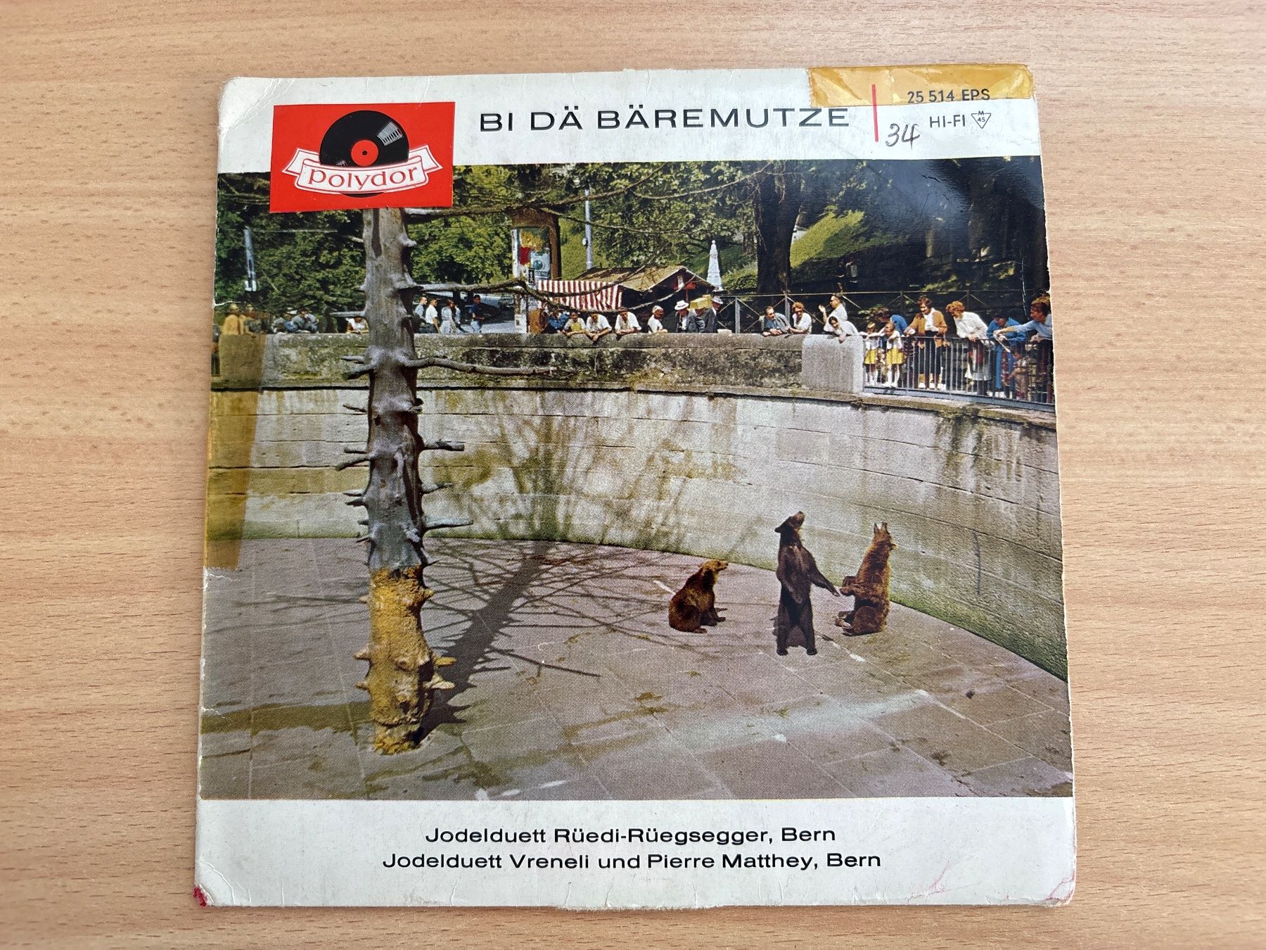 Dischi in vinile: Schallplatte: Bi dä Bäremutze - Jodelduett Rüedi-Rüegsegger – Usato da Ibach venduto da lisch3