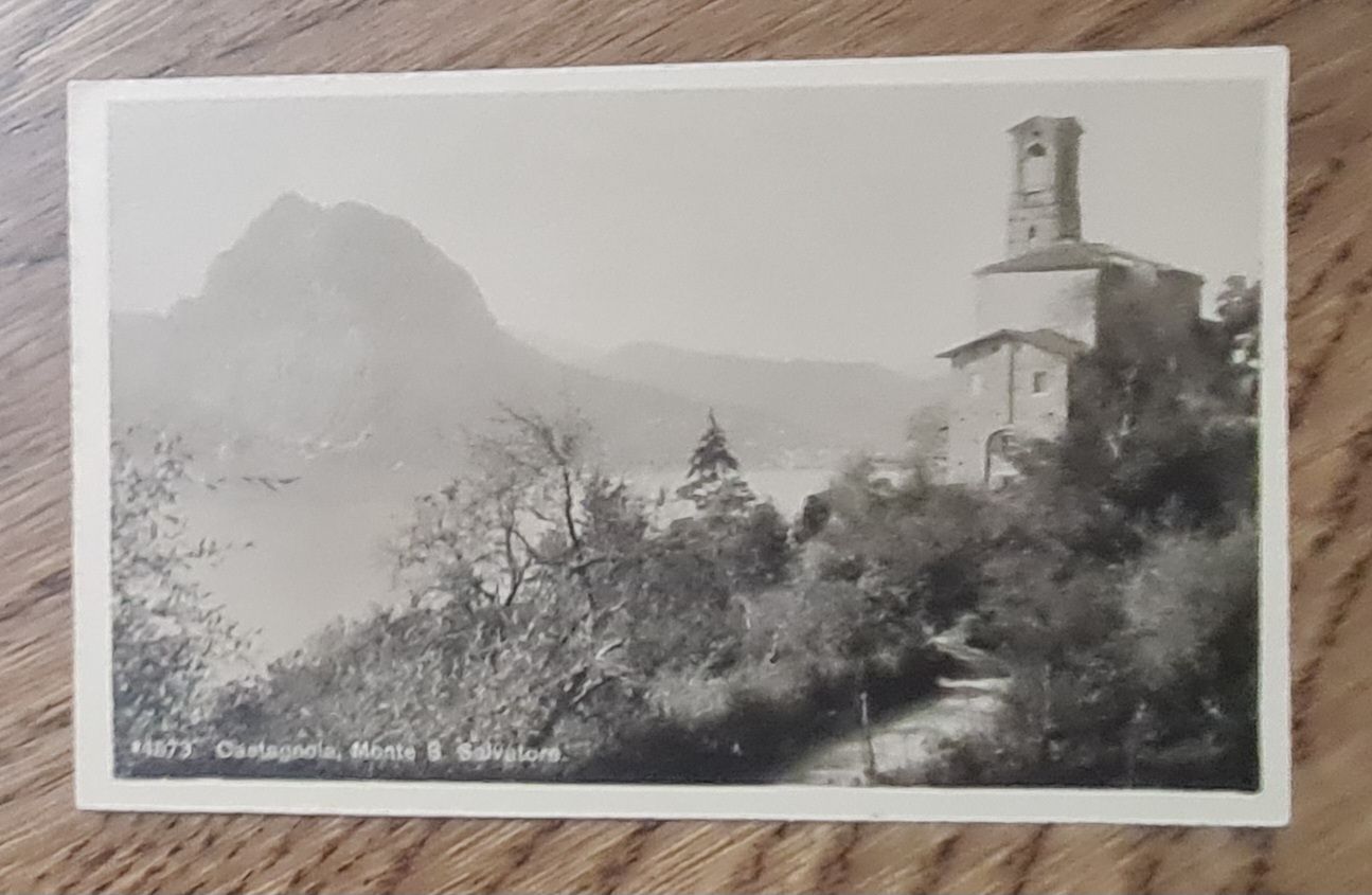 Cartoline postali: Castagnola Monte Salvatore 1910 – Usato da Ebikon venduto da Donar50