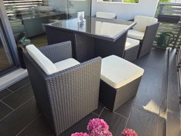 Rattan Sitzgruppe Lounge