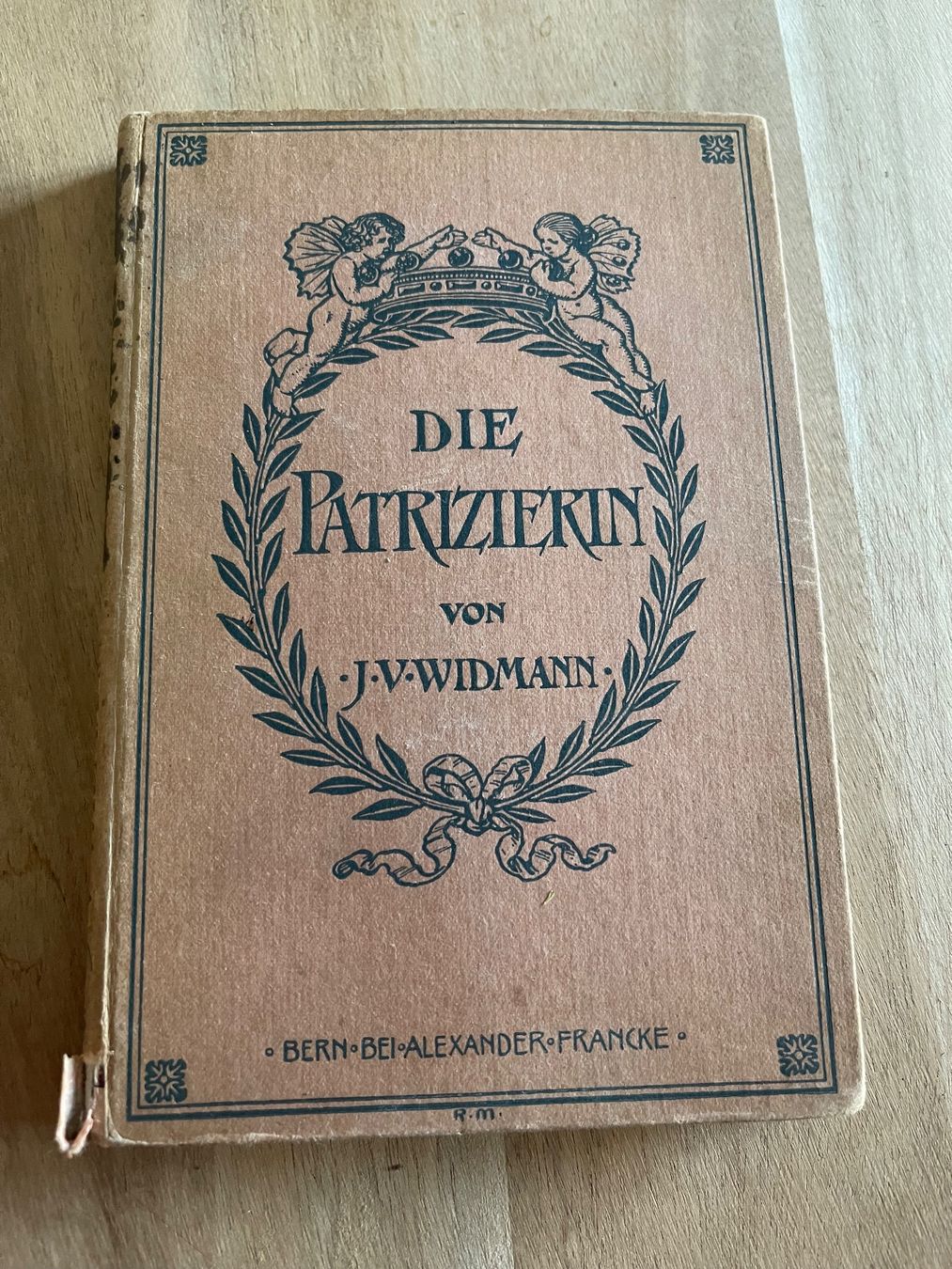 Bücher: J.V.Widmann - Die Patrizierin - Vierte Auflage 1914 – Gebraucht aus Zuerich von Dorsi