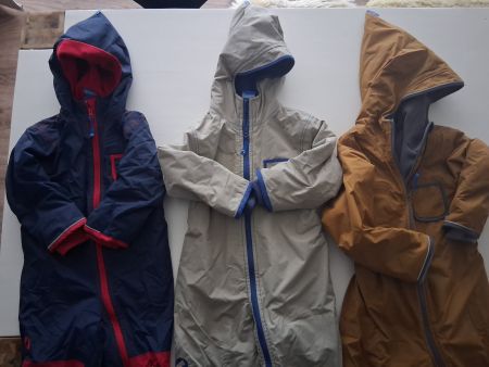 3er Set, 3 Grössen, Schneeanzug, Overall, Finkid, Skianzug