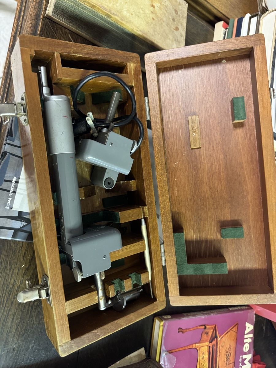 Messen: Taylor Hobson 112/629 Mikrometer Micro-Alignment Teleskopsta – Gebraucht aus Frasnacht von Kulturpalast 1