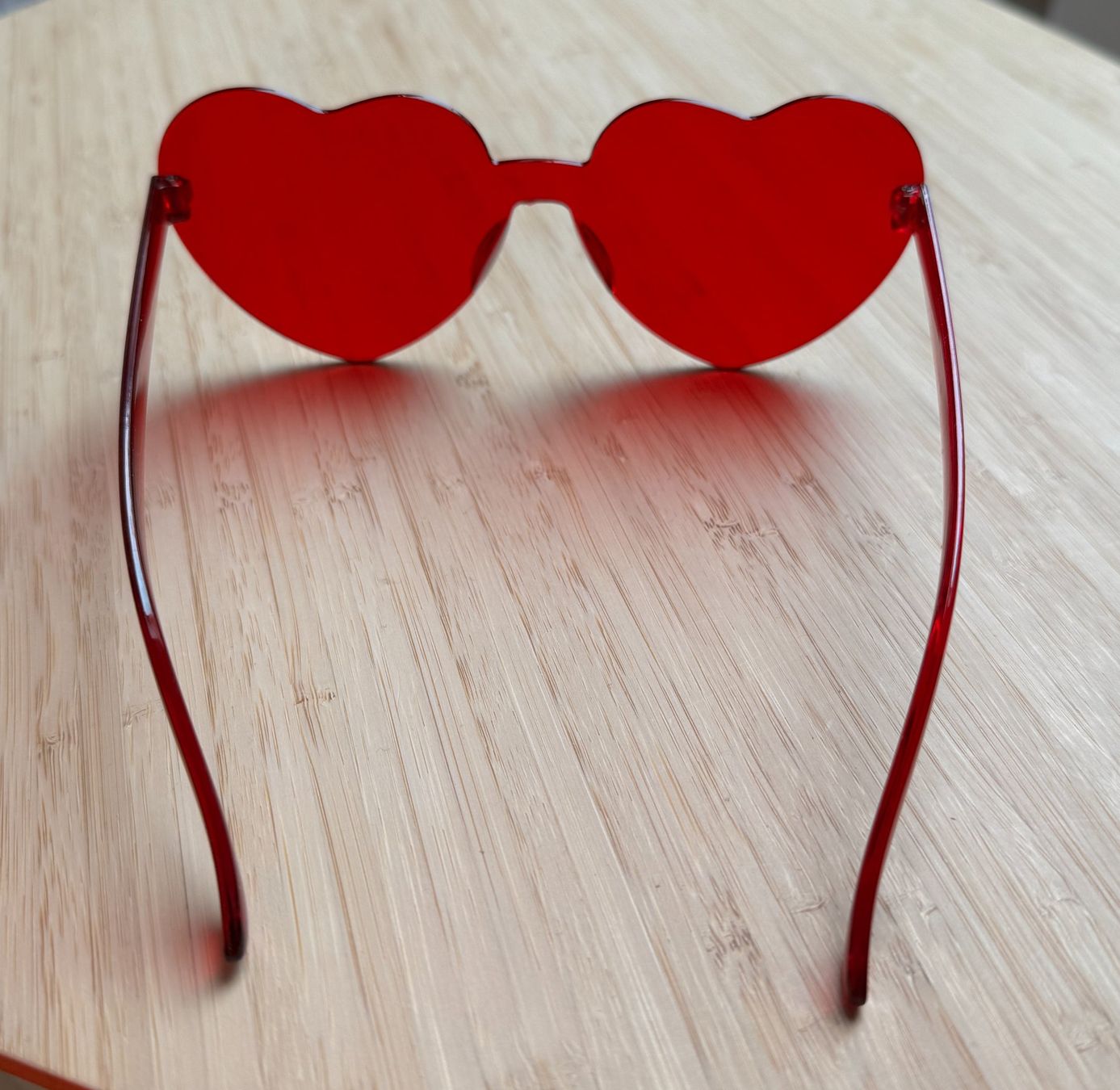 Occhiali & Lenti: Heart Brille, Gadget, Meme Glasses, rot, red – Nuovo e nell'imballaggio originale da Winterthur venduto da YaV 2