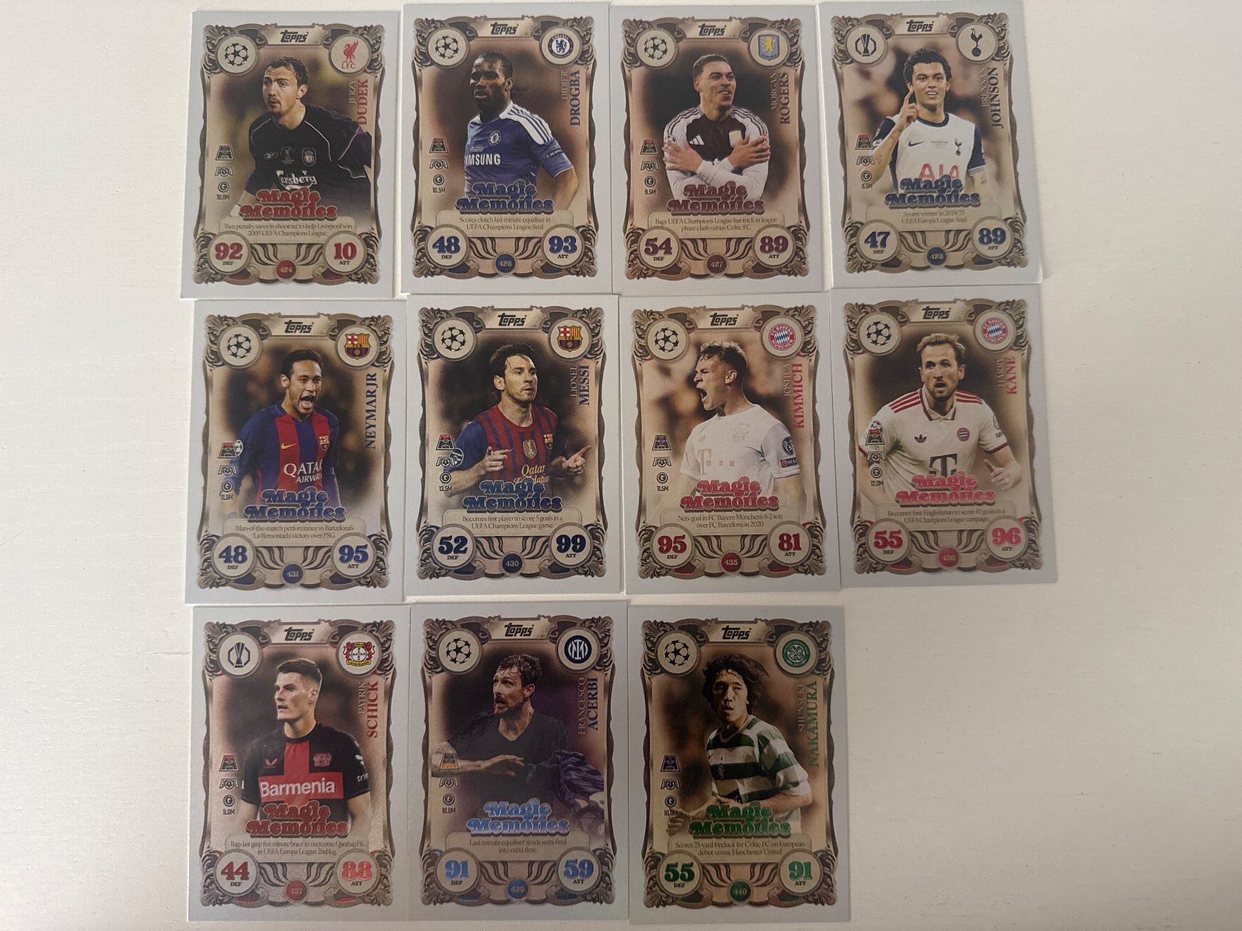 Topps Carte collezionabili: Match Attax 25/26 Magic memories – Nuovo (secondo la descrizione) da Wettingen venduto da dja_b7xn