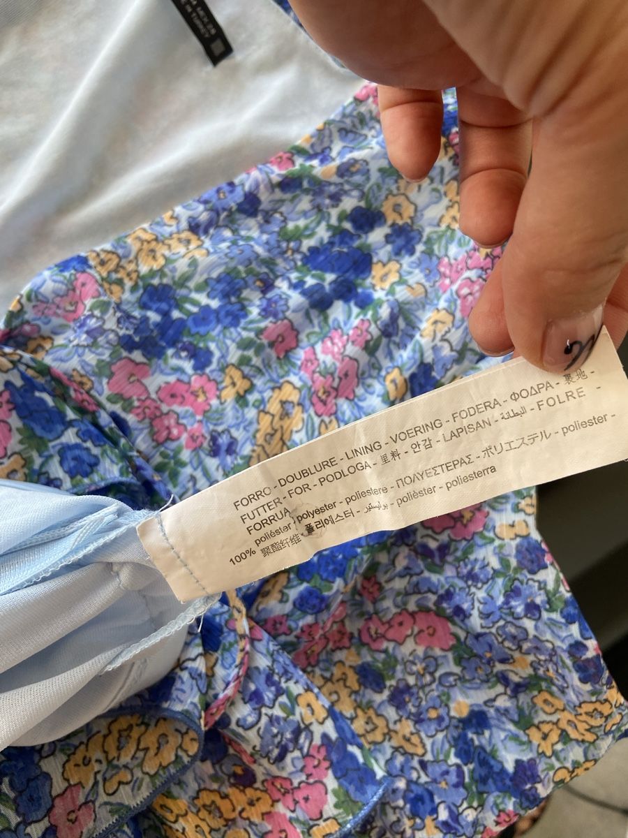 Zara Vestiti: Zara floral mini dress, size M – Usato da Arni AG venduto da LunaMeadow 2