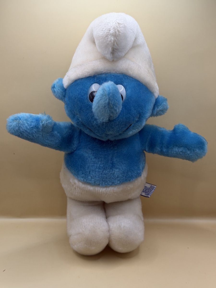 Giocattoli: Schtroumpf PEYO 1981 Peluche Vintage Corée – Usato da Genève venduto da sho_67qj 5