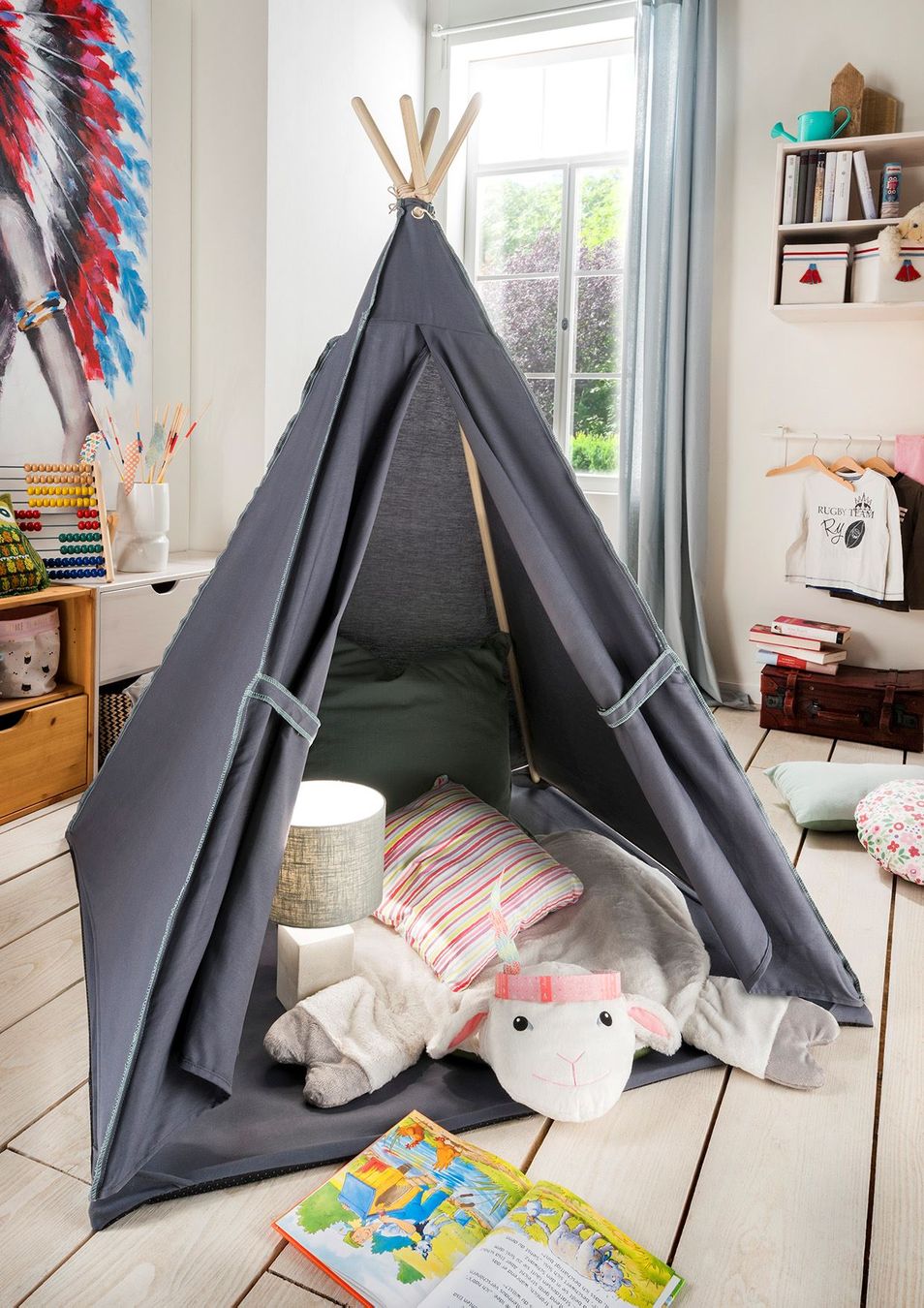 Alri letti & mobili per bambini: Tipi für Ihr Kind, anthrazit – Nuovo e nell'imballaggio originale da Kölliken venduto da Peter-Moebel