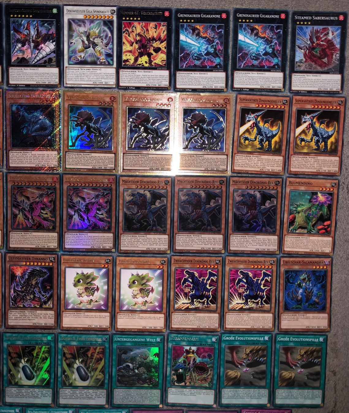 Yugioh Carte collezionabili: YuGiOh Dinosaurier Deck – Usato da Altstätten SG venduto da ChangeMaker 3