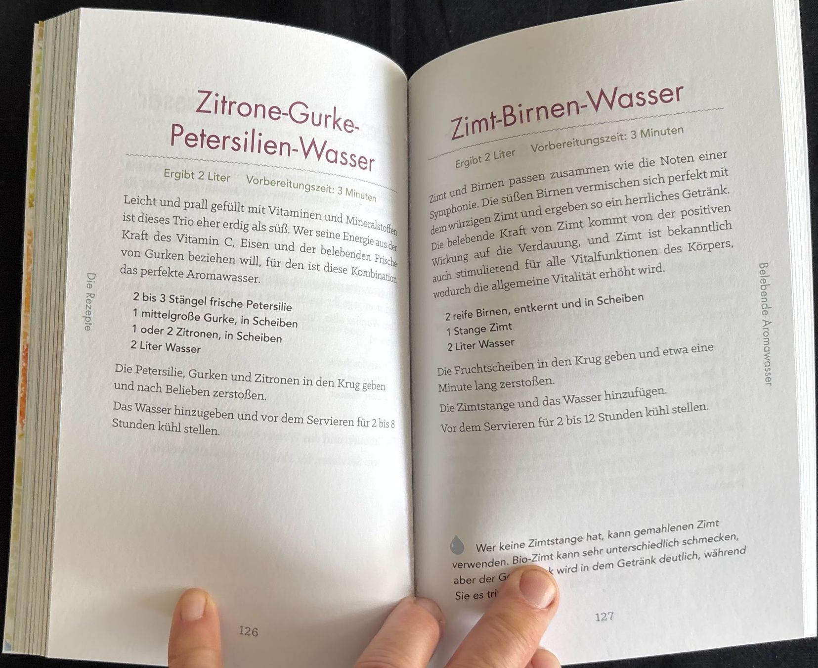 Libri: Buch - Aroma Wasser - selber machen – Nuovo (secondo la descrizione) da Rheinfelden venduto da sabine0101 3