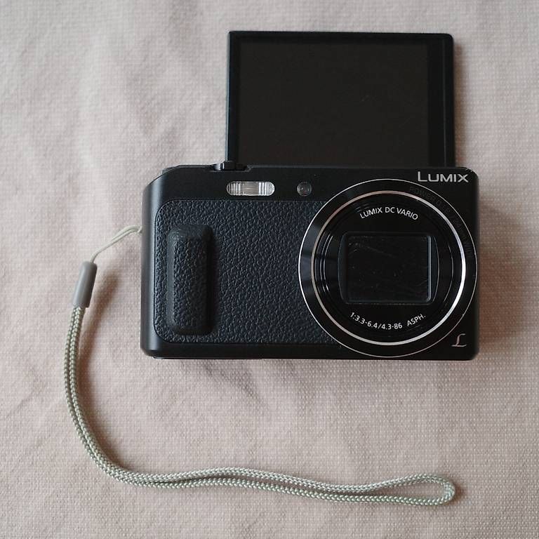 Fotocamera: Panasonic Lumix TZ57 Black – Usato da Genève venduto da fotos.grafo 3