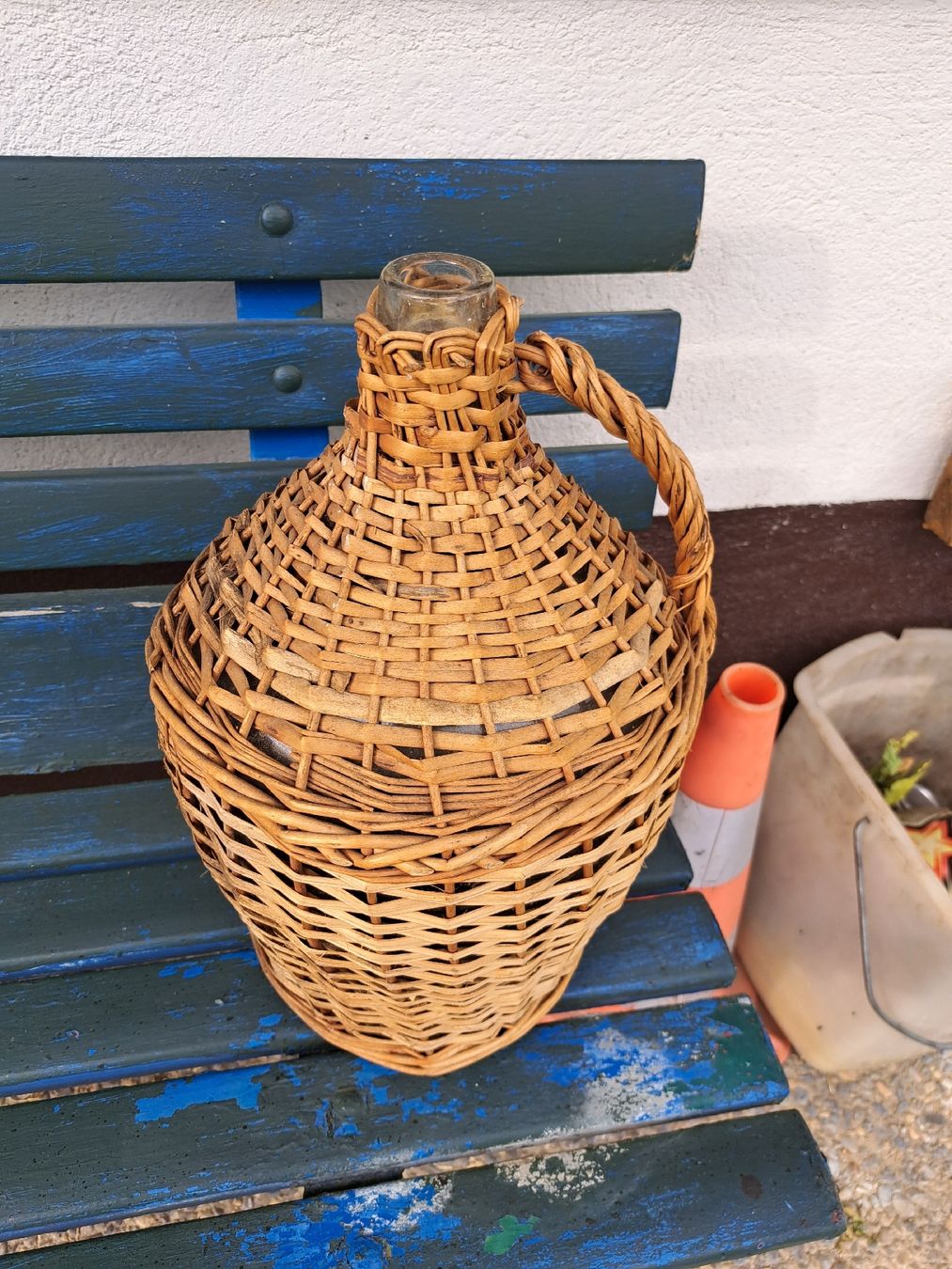 Bouteilles: Flasche in Korb – D'occasion à Ibach par roxy76