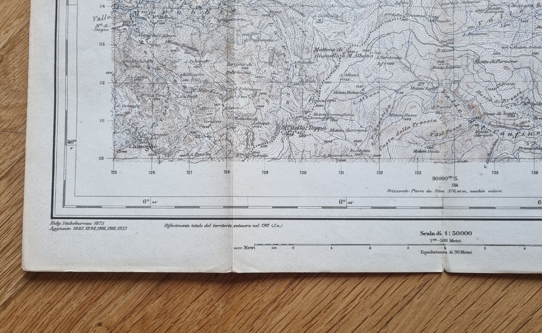 Cartine & Atlanti: Mappa Antica Passo Jorio – Usato da Minusio venduto da Samuel__b 3