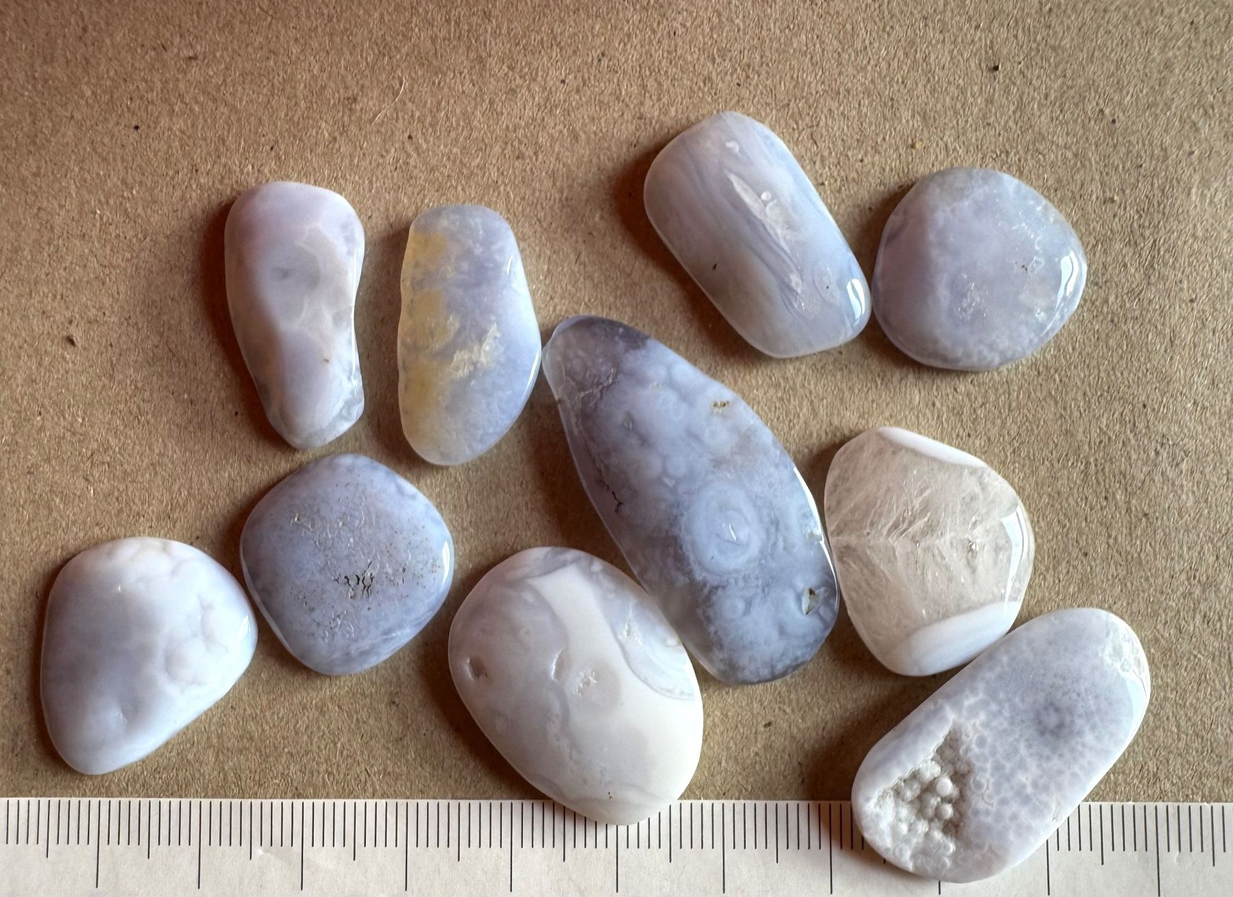 Minerali & Pietre curative: Calzedon.   top Sammlung.  schön poliert – Nuovo e nell'imballaggio originale da Leuggern venduto da gemshow 7