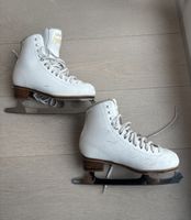 Mädchen Eiskunstlaufschuhe Graf Prestige weiss gebraucht