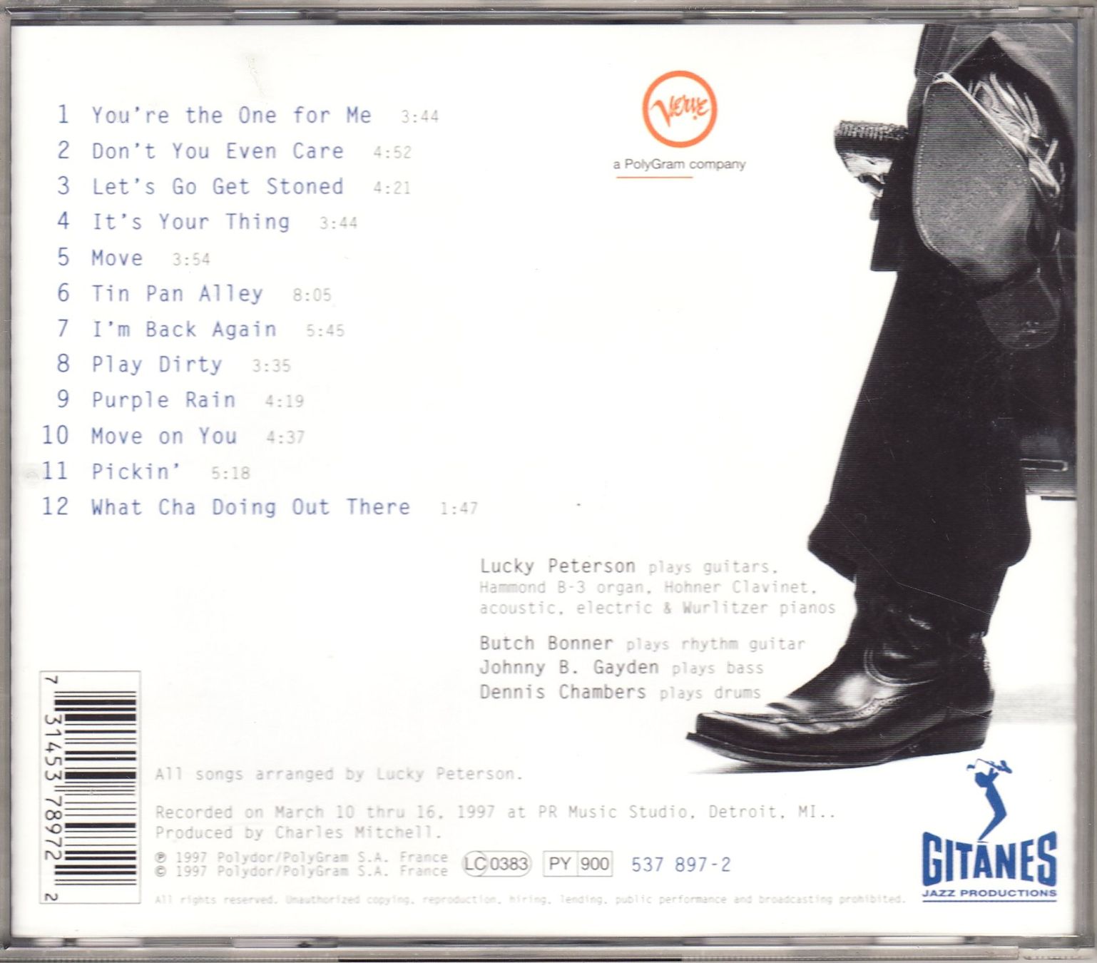 CD: Lucky Peterson – Move – Nuovo (secondo la descrizione) da Boussens venduto da catfood01 1