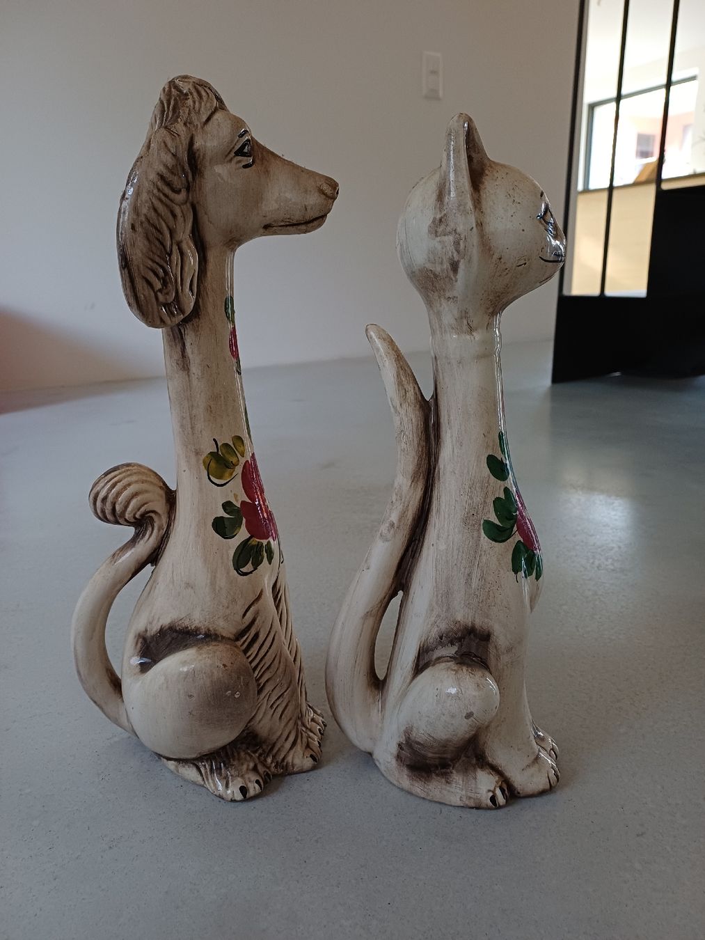 Statuette: Cane e gatto in ceramemica, anni '50/'60 – Usato da Gordevio venduto da bre_jwm5 3