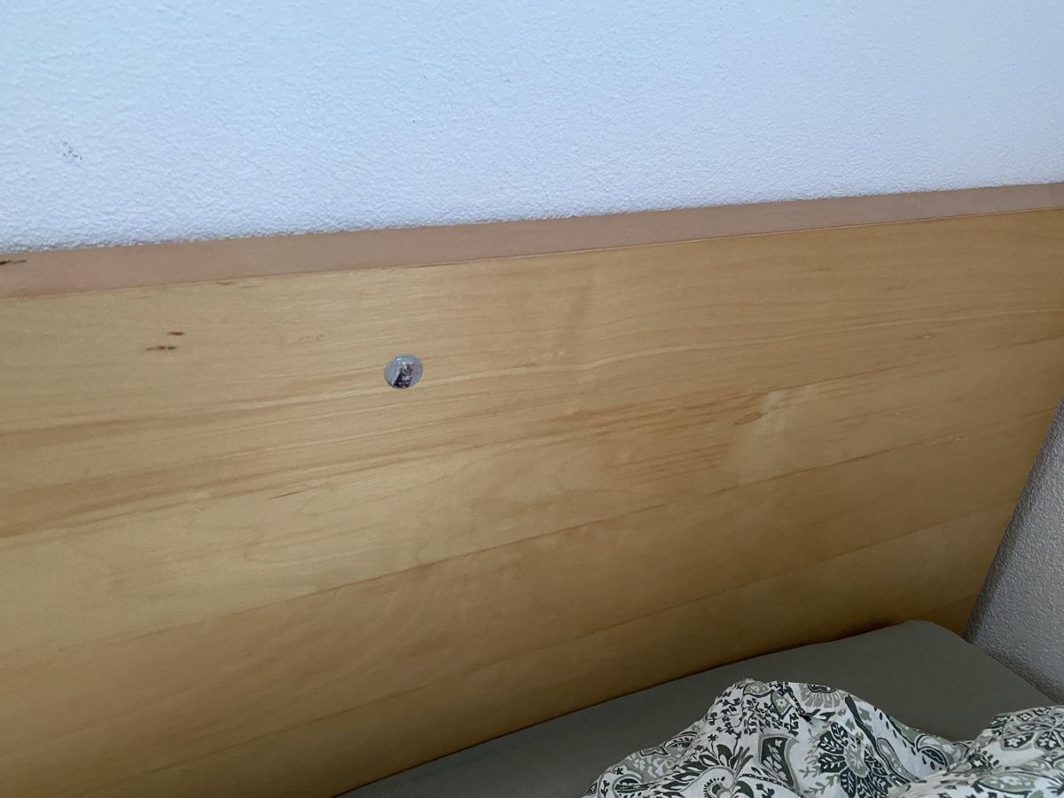 Betten: Einzel- Bett - Gestell aus Holz hell  – Gebraucht aus Ossingen von Blabaer 3