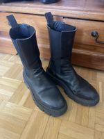 Copenhagen Stiefel Leder Schwarz Grösse 39