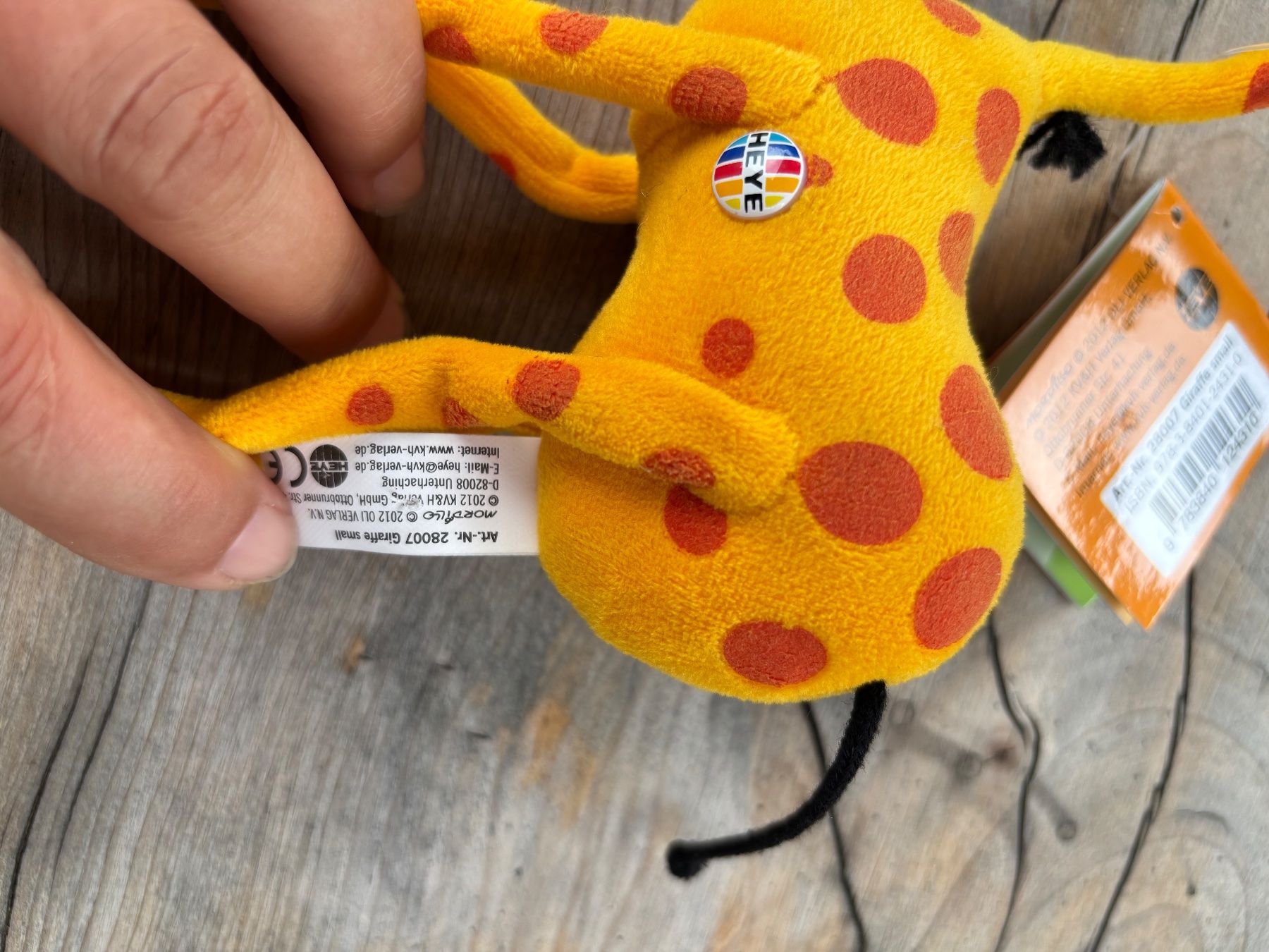Spielzeuge: Mordillo Giraffe von Heye – Neu und originalverpackt aus Würenlos von Ashley24 4