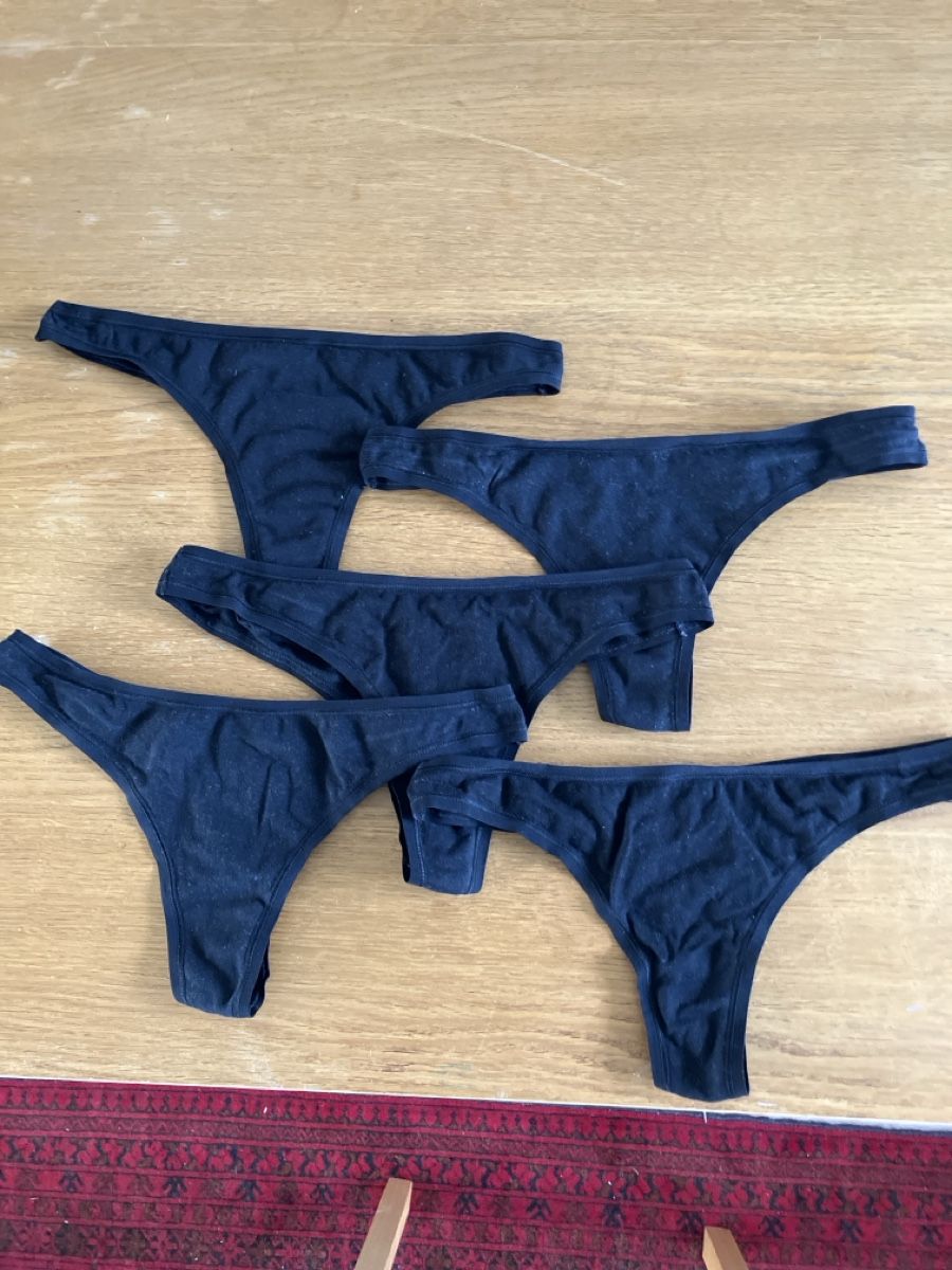 Sonstige Unterwäsche: 5x String gr. L Baumwolle/Elastan – Gebraucht aus Reitnau von Juda65