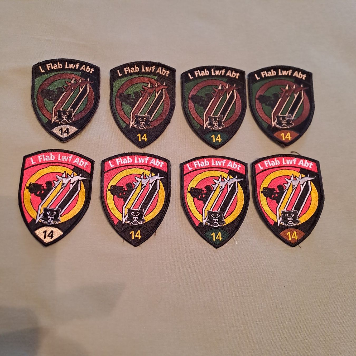 Schweizer Armee Placchette & Badge: L Flab Lwf Abt 14 – Usato da Gipf-Oberfrick venduto da Mig_29