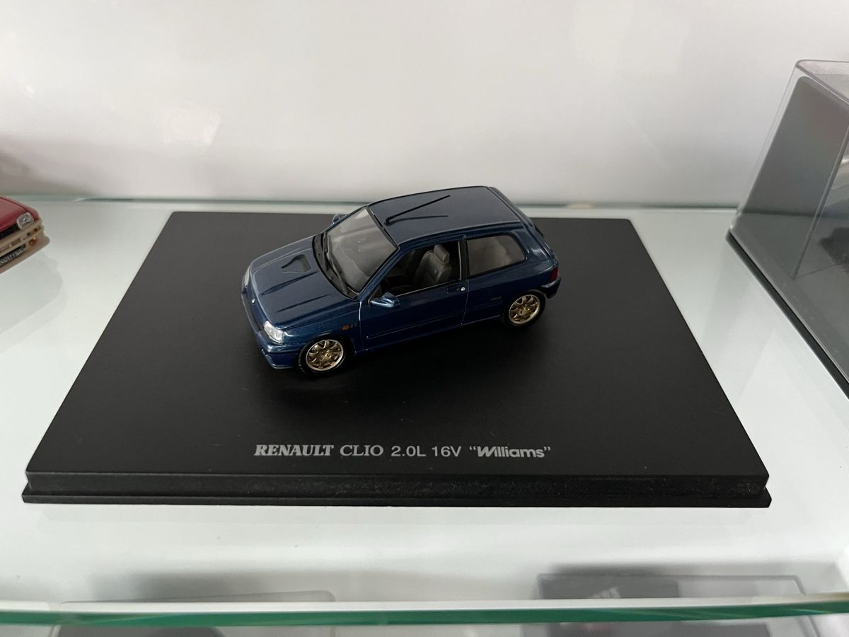 Renault Modellini d'auto: Renault Clio Williams – Usato da Kräiligen venduto da tisala