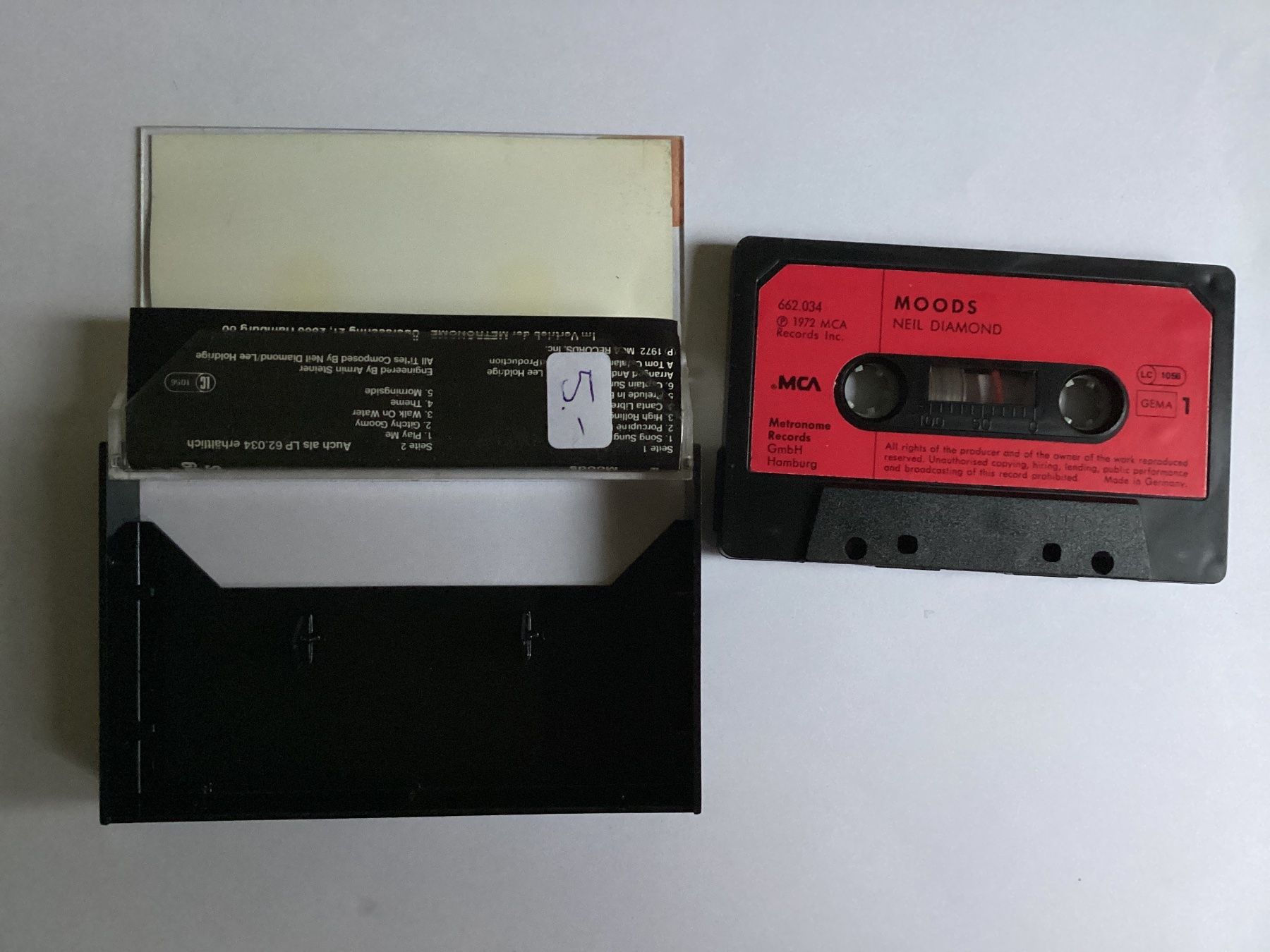 Musicassette: Neil Diamond MC - Moods – Usato da Gutenswil venduto da Hamzian 1
