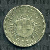 CHF___0.05 1874 ss-vz 5 Rappen