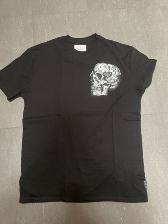 Philipp Plein T-Shirt Totenkopf Grösse 3XL schwarz neuwertig