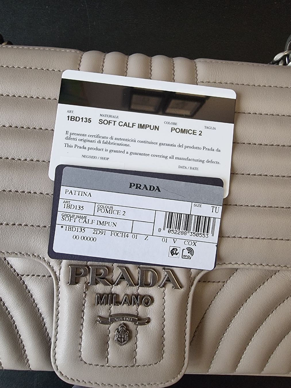 Prada Taschen für Damen: Prada Tasche Pattina 1BD135 – Gebraucht aus Luzern von ber_6p9v 7