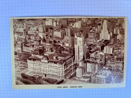 Postkarte alt, Buenos Aires, Vista Area