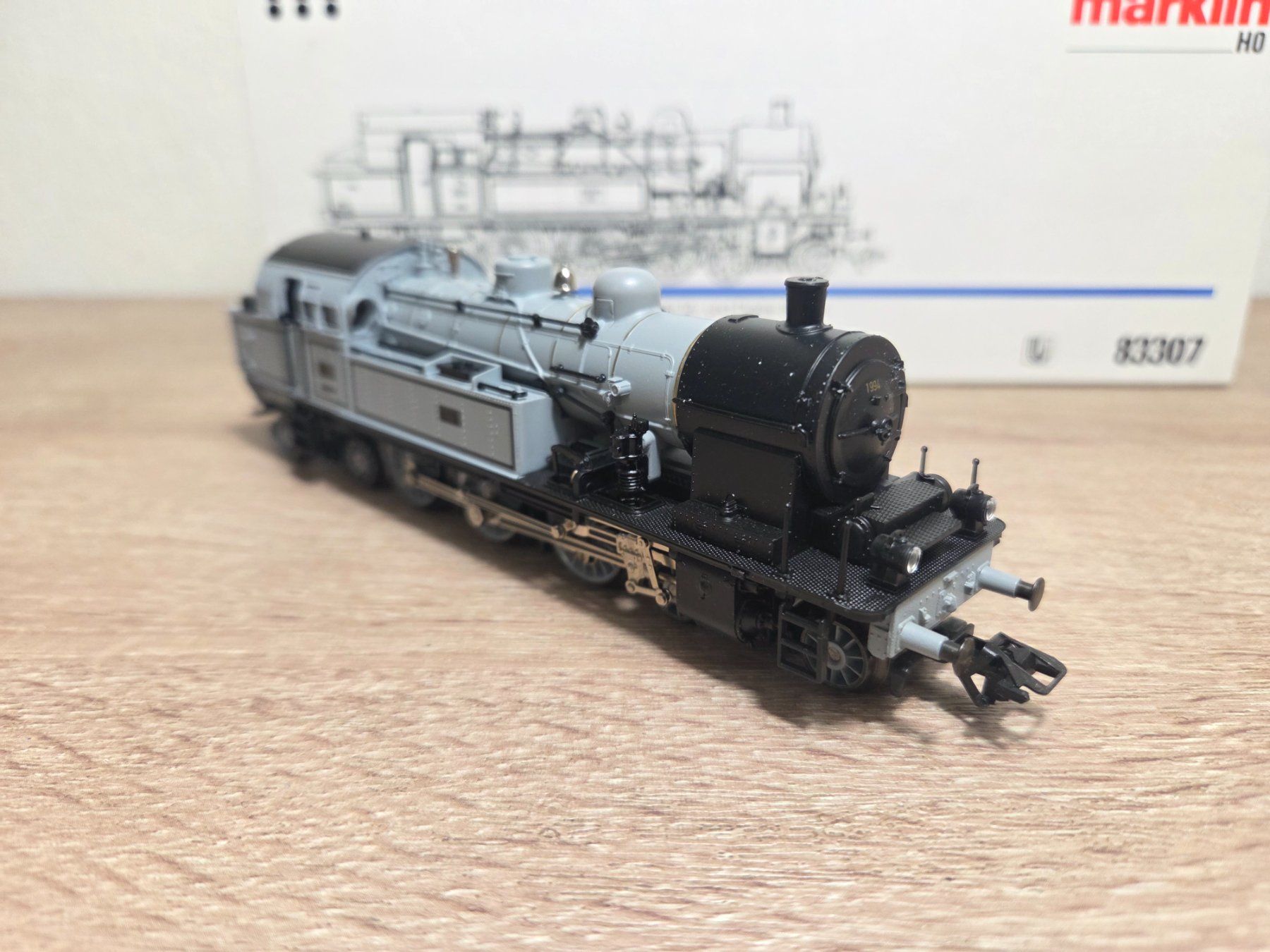 Märklin Modellini di ferrovie: Märklin 83307 Dampflok T 18 H0 – Nuovo e nell'imballaggio originale da St-Aubin-Sauges venduto da Lo_Go 2