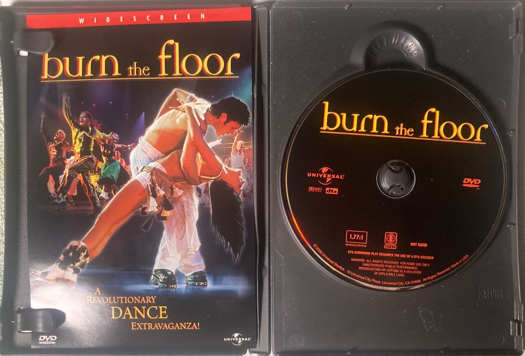 Tutti i DVDs: BURN THE FLOOR - (A REVOLUTIONARY DANCE EXTRAVAGANZA!) – Usato da Poliez-Pittet venduto da Newtown-Records 2