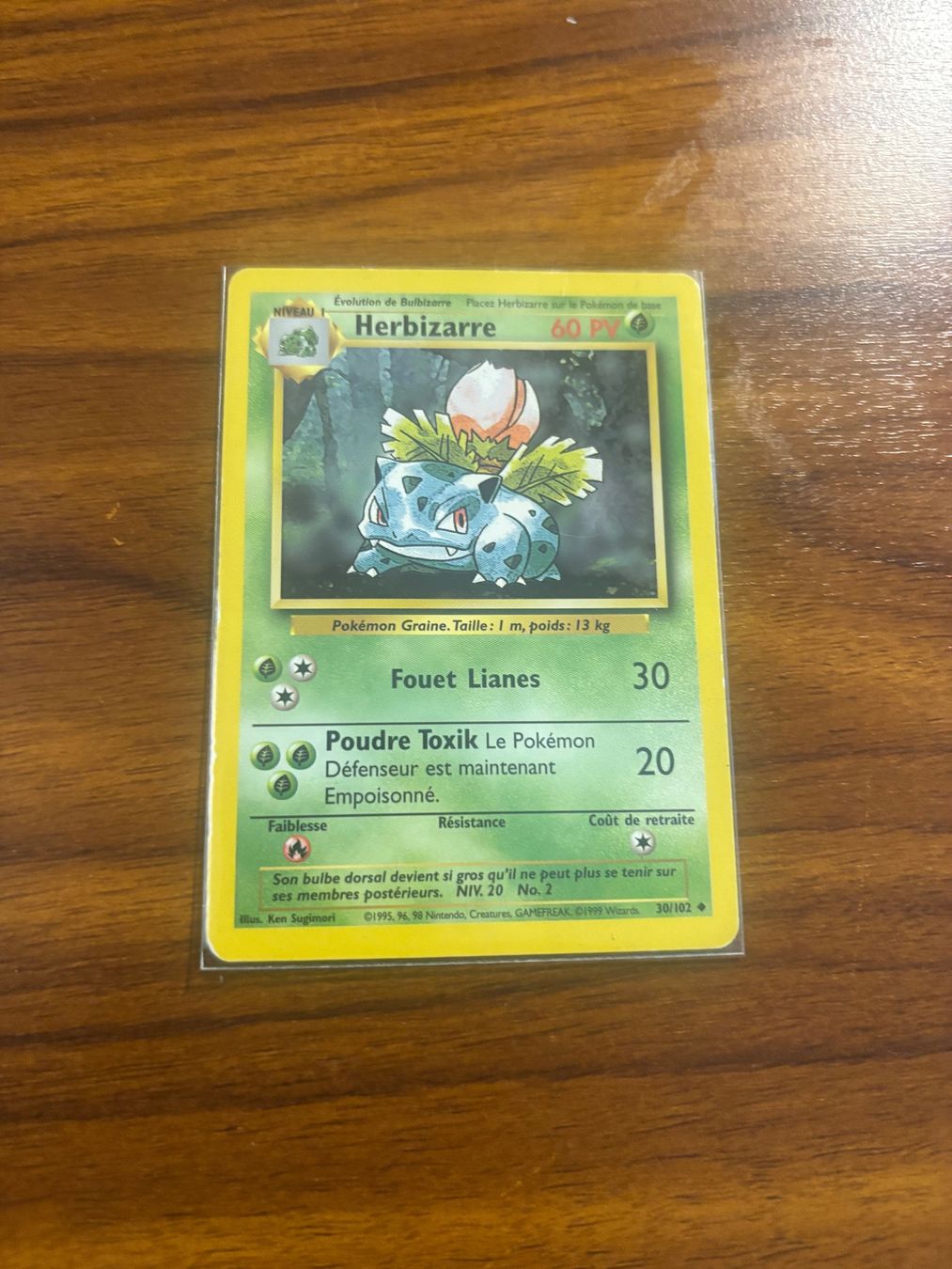 Pokémon Carte collezionabili: herbizarre 1999 – Usato da Epalinges venduto da vic_gpm9