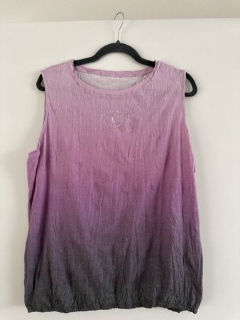 Sommerliches Top mit Ombre-Verlauf ca. Gr. XL