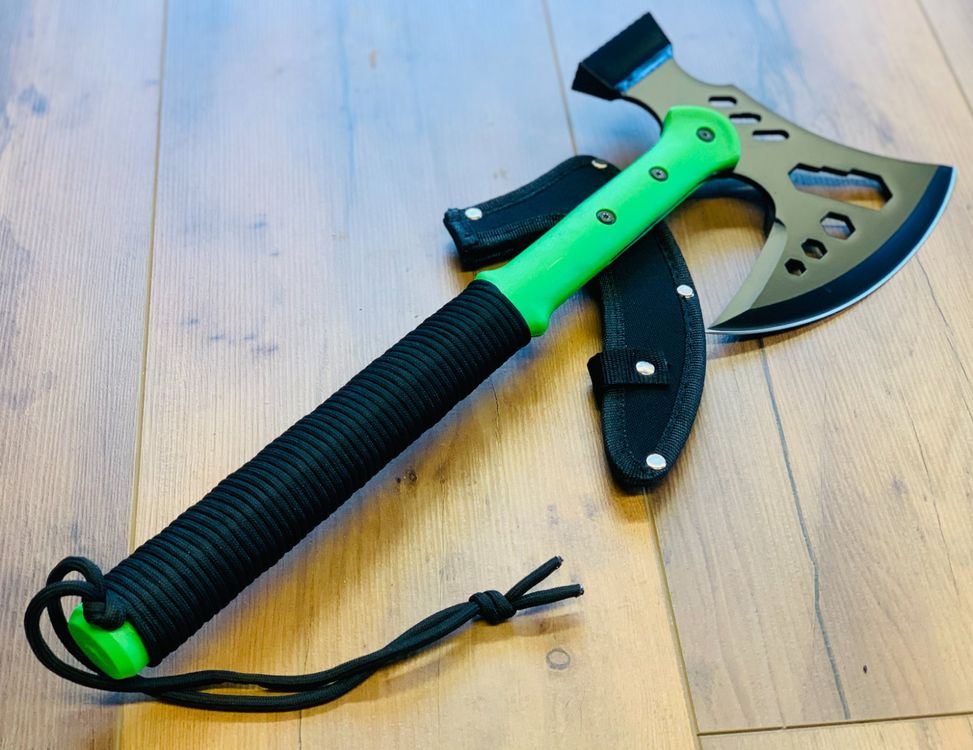 Outdoor AXT Messer Hammer 44cm GRÜN NEU | Kaufen auf Ricardo