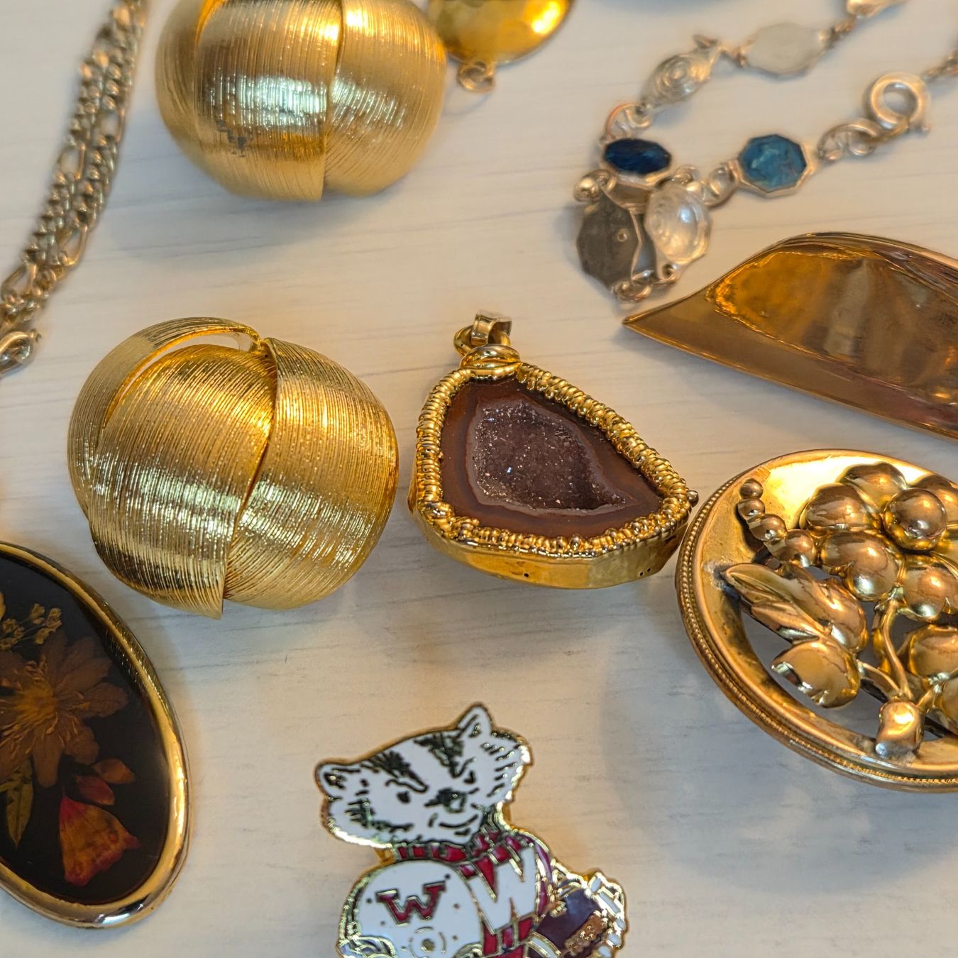 Altri gioielli: Lot Bastel und Modeschmuck - 32 – Usato da Zürich venduto da dia_65d6 4