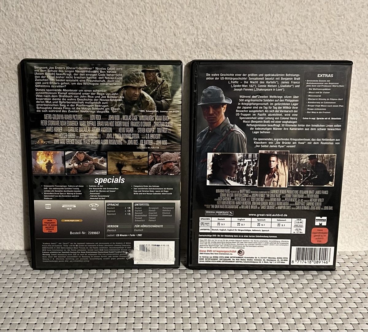 Tutti i DVDs: Windtalkers + The Great Raid 🤝 – Usato da Flawil venduto da NiceT 1