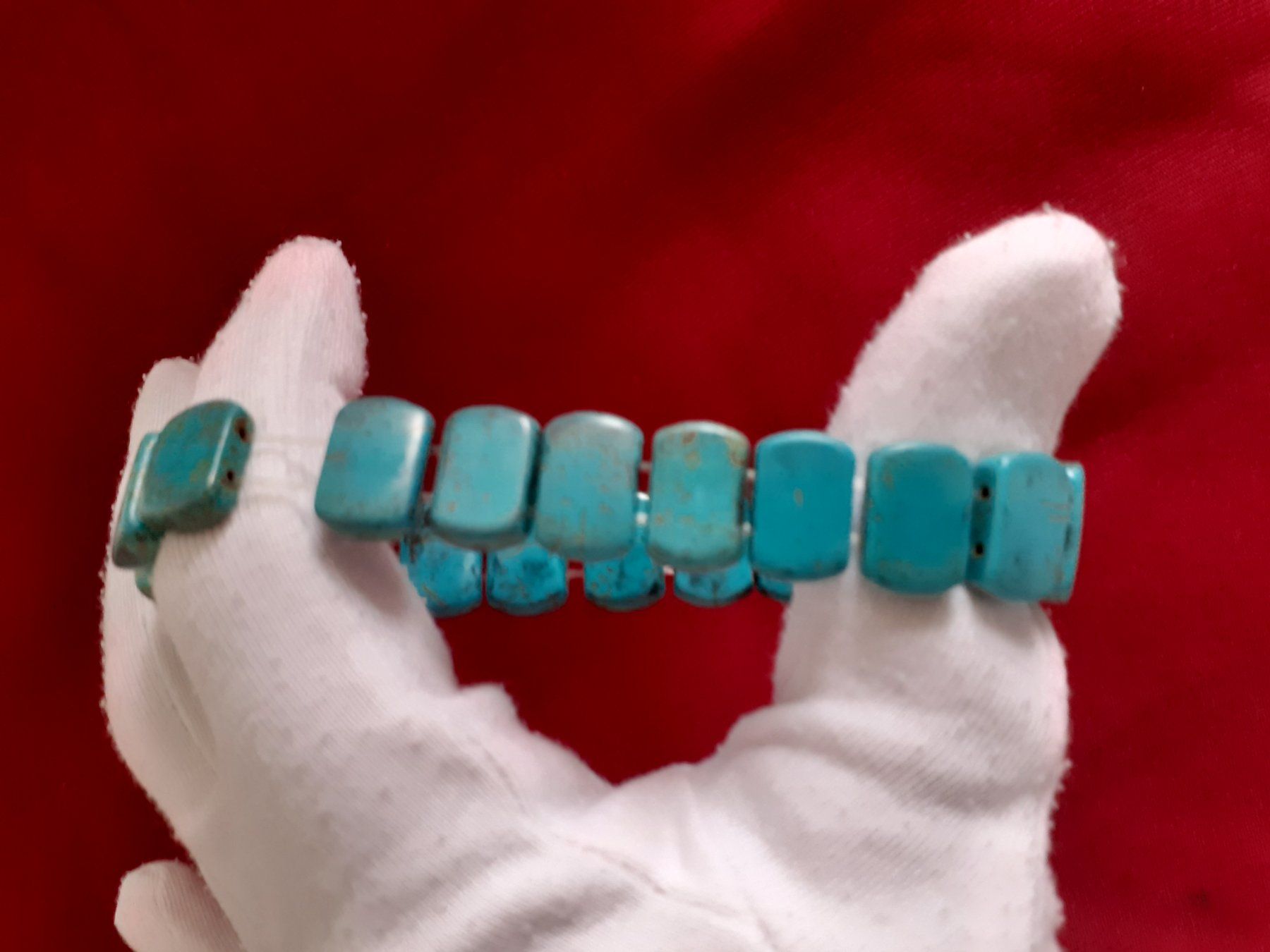 Bracelets: Türkis Armband Edelstein – D'occasion à Yverdon par DerStorchUndDieBiene 5