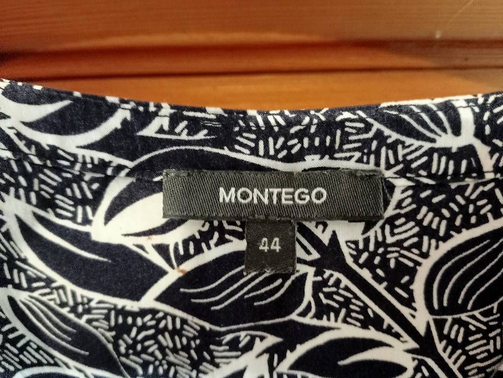 Camicette: Damen Bluse blau/weiss – Nuovo e nell'imballaggio originale da Waldenburg venduto da DorineS 2