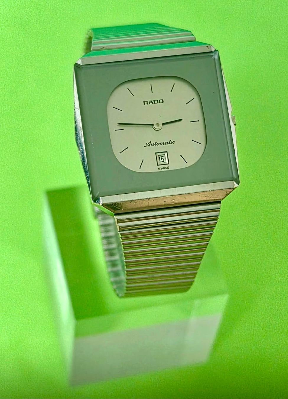 Rado Orologi: RADO DATE VINTAGE AUTOMATIC UHR HERREN – Difettoso da Neftenbach venduto da Taschen-Uhren 1