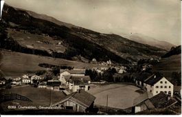 Churwalden Dorfteilansicht, 1928