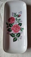 kleine Porzellan Platte mit Rosenmotiv,Royal Bavaria Germany