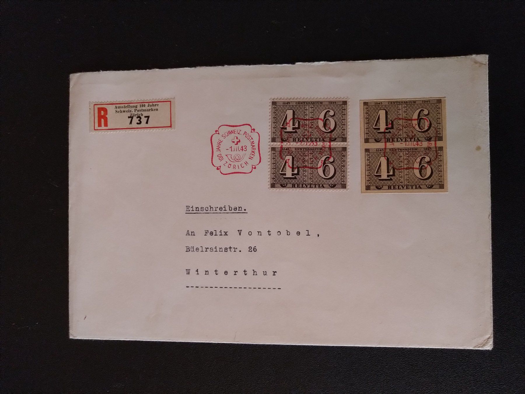 Tutti i francobolli: Jubiläum 100 Jahre Briefmarke – Usato da Lützelflüh-Goldbach venduto da steinpilz100