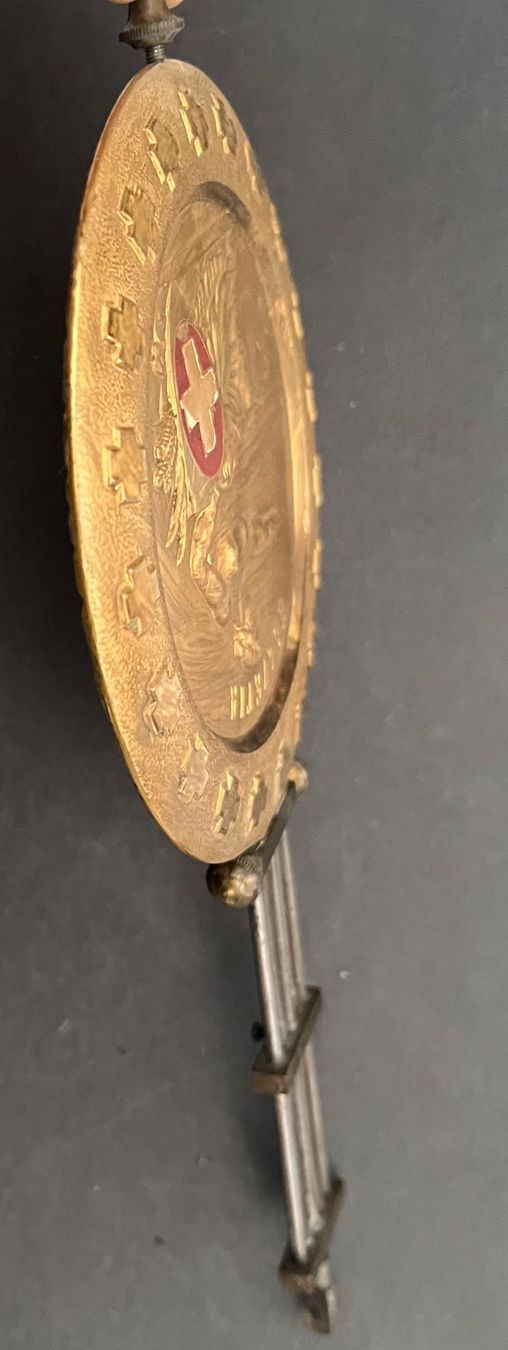 Orologi da terra & Orologi da parete: Pendel Helvetia Messing, Stand-Uhrenteil, 25cm – Usato da Ostermundigen venduto da DaxKarten-75 2